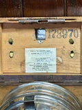 1940s Toulet Imperator pigeon racing timer in wooden box – £60
