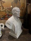 1960s Lomonosov Porcelain Bisque Bust of Lenin – 17.5cm High