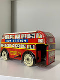 Brimtoy clockwork tin toy London bus