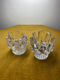 Vintage Kosta Boda Sunflower candle holders