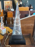 1970s Soviet Kremlin Night Light – Plexiglass – 33cm