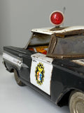 Mid century Ichiko Chevrolet Impala toy police car