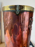 Pair of Art Nouveau Copper and Brass Vases | Beldray, England, c.1900-1910