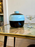 Vintage 1950s/60s Embee Two-Tone Blue and Black Ice Bucket