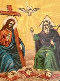 Antique lithograph of The Last Judgment