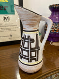 Mid-Century 1960s Eckhardt & Engler West German Pottery Jug – Geometric Design