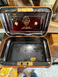 Antique Victorian Toleware Japanned Cash Box – Henry Loveridge & Co – c.1890 – With Key