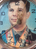 Rare 1960s Yuri Gagarin Alarm Clock – Made in USSR, 11 Jewels