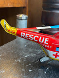 Vintage Japanese tin toy helicopter