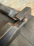 Antique Folding Table, Late Victorian / Edwardian, Turned Notched Legs, X-Frame, Original Wooden Catch