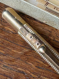 Vintage Mabie Todd Fyne-Poynt Propelling Pencil – Gold Plated – Original Box & Leads – 1940s