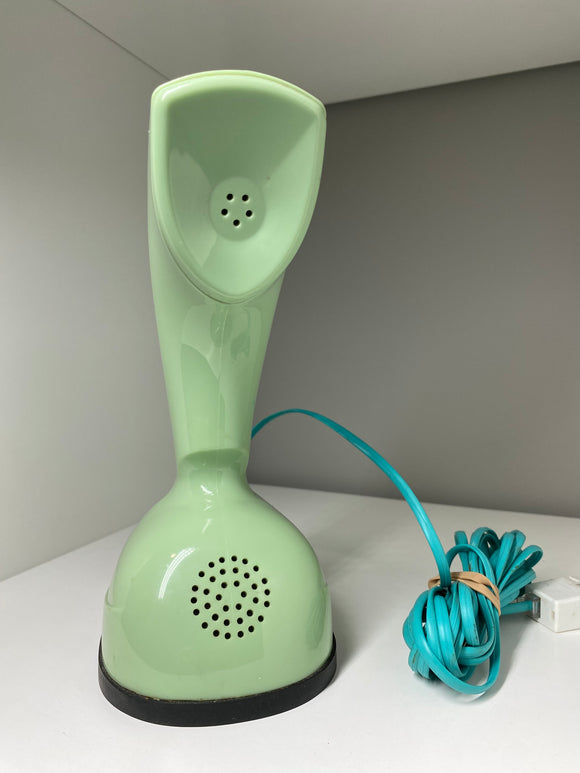 LM Ericsson Cobra Phone in Mint Green – “Ericofon” Retro-Style Telephone