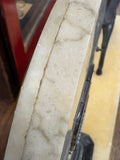 Art Deco Marble Mantel Clock with Stag Garniture – 1930s