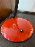 Vintage Mid-Century BHS Red Desk Lamp – Made in Italy, Industrial Style