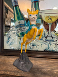 Vintage Babycham Fawn Advertising Display – Plastic POS Figure