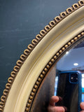 Stunning Art Deco Round Convex Mirror by Atsonea