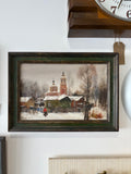 Russian Impressionist Oil on Canvas – Signed, Mid 20th Century