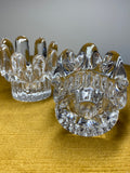 Vintage Kosta Boda Sunflower candle holders