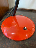 Vintage Mid-Century BHS Red Desk Lamp – Made in Italy, Industrial Style