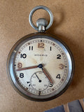Moeris G.S.T.P. British Military Issue Pocket Watch, 1940s. Untested