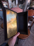 Crawford's Biscuit Tin c.1925, Bronze Effect Casket, Classical Horsemen