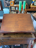 Vintage Oak Book Stand / Lectern – Reading Round Table No.