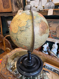Philip's 9 Inch Terrestrial Globe, c.1920s, Ebonised Base