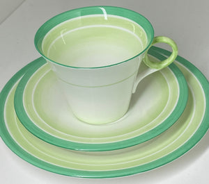 Shelley Harmony 'Regent' trio of cup, saucer and side plate.