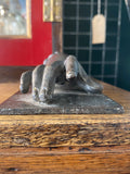 Vintage Cast Iron Lady’s Hand Paperweight – Antique Style Desk Ornament