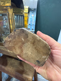 	Underside of base of antique Chinese carved wood ancestor figure