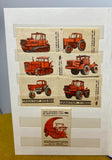 1970s Russian Postage Stamp Collection – Industrial Vehicles & Space-Themed Wallet