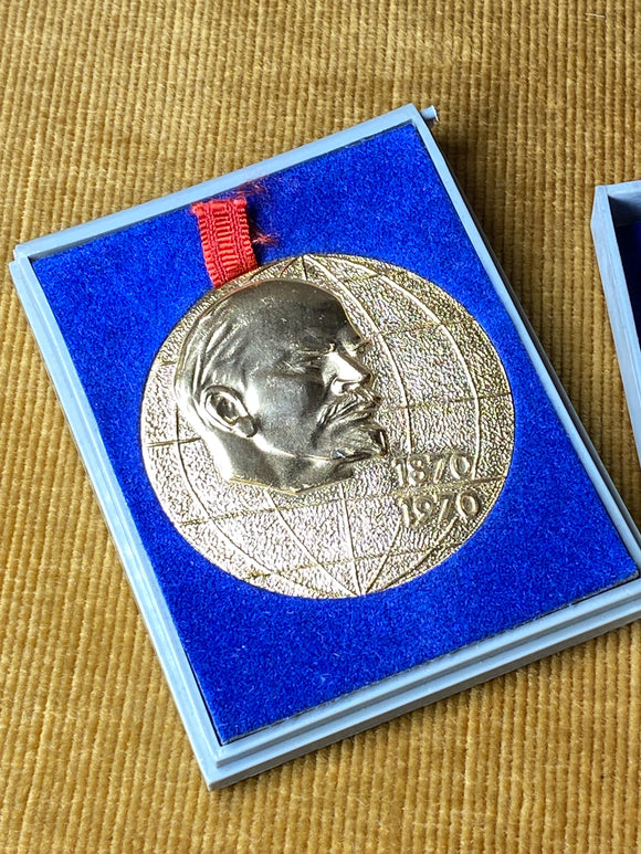 1970 Soviet Commemorative Lenin Medallion – 100th Anniversary Edition