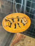 Reverse of WW2 WI badge stamped W.O. Lewis Birmingham