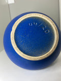 Stylish 1970s West German Jopeko Keramik Pottery Vase – Deep Blue Glaze