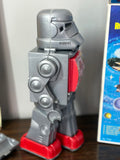 Vintage ‘Robot de l’Espace’ Battery-Operated Toy with Original Box – Made in Hong Kong