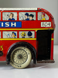 Brimtoy clockwork tin toy London bus