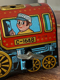 Mid century Japanese tin wind-up train