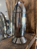 Vintage Art Deco Rocket Cocktail Shaker – Stainless Steel, 24cm