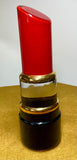 Kosta Boda lipstick art glass