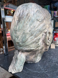 Mid-Century Plaster Maquette Sculpture Head of a Woman
