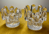 Vintage Kosta Boda Sunflower candle holders