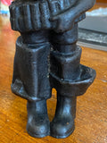 Mid century Soviet statue of young boy