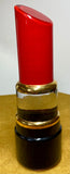 Kosta Boda lipstick art glass