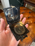 WWII British Army Magnetic Marching Compass, T.G. Co. Ltd, Mark 4