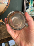 Vintage Art Deco Glass Scent Bottle with Stopper