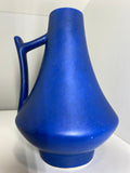 Stylish 1970s West German Jopeko Keramik Pottery Vase – Deep Blue Glaze