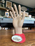 Vintage 1970s Millar Mitts Shop Display Hand Mannequin