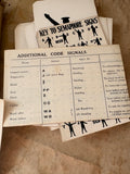 Additional code signals card and key card