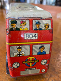 Brimtoy clockwork tin toy London bus