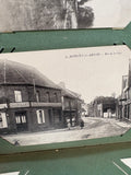 Antique postcard of Rue de la Gare, Aubigny-en-Artois, northern France